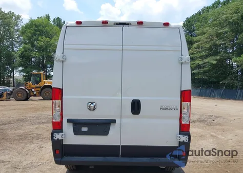 2025 Ram Promaster 3500 Tradesman High Roof 159 Wb W/Pass Seat из США, поврежденный, VIN 3C6MRVHG8SE548609